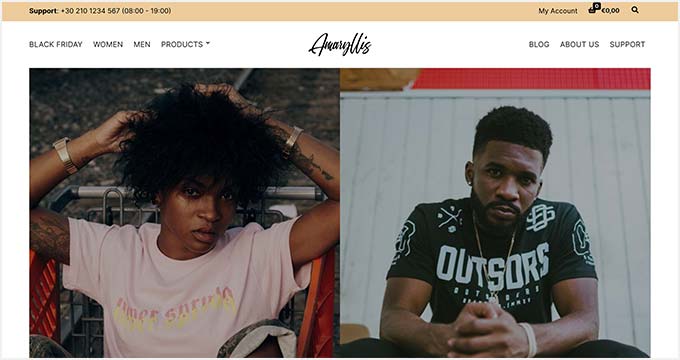 amaryllis-woocommerce-theme - SeedProd Amaryllis WooCommerce WordPress theme