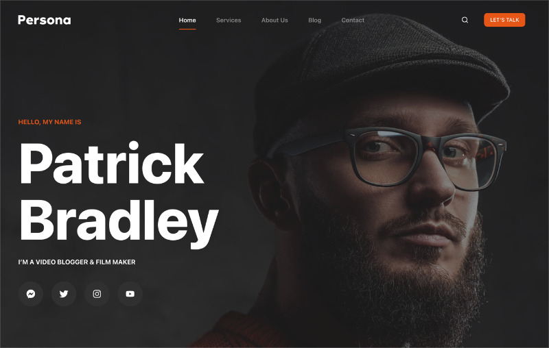 Blocksy WordPress blog theme preview built with Gutenberg block editor.