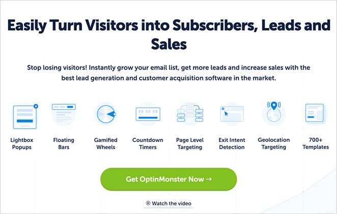 OptinMonster Conversion Optimization Software
