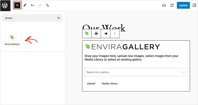 Envira Gallery Block